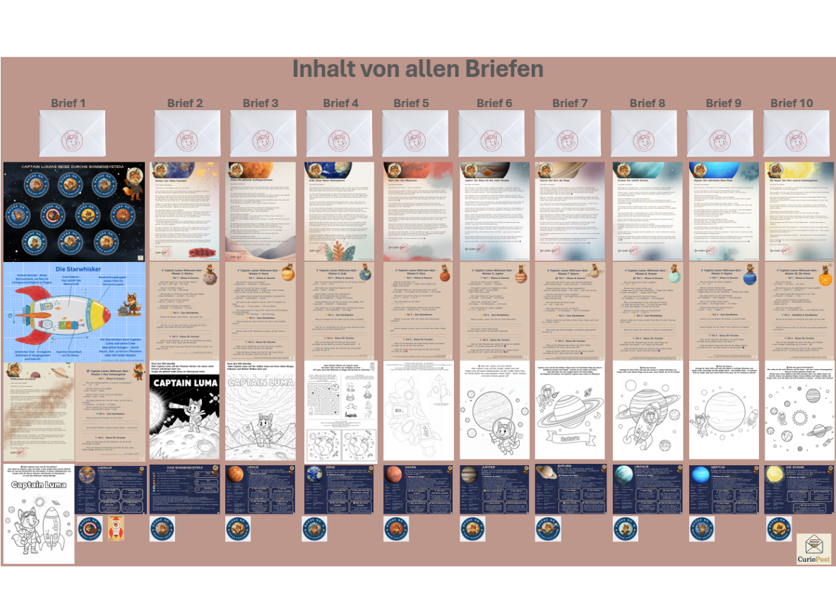 Captain Lumas Reise durchs Sonnensystem