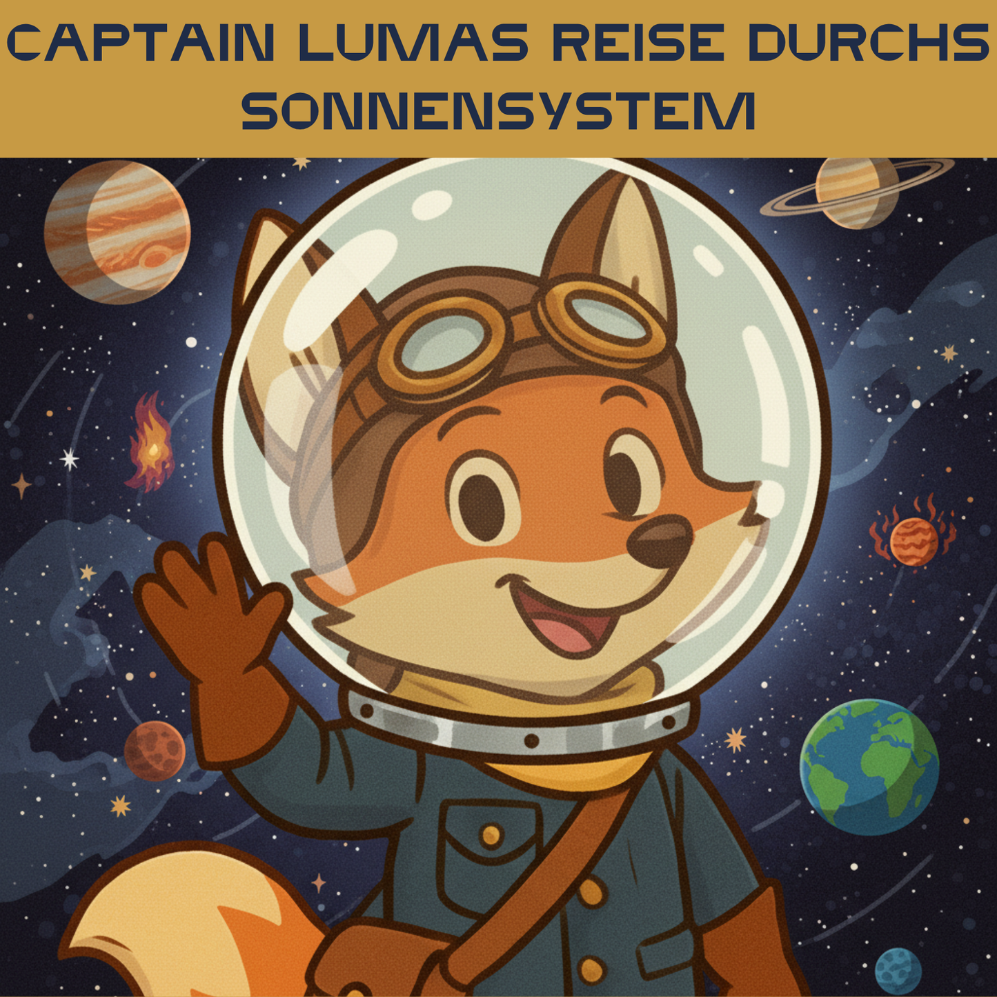 Captain Lumas Reise durchs Sonnensystem